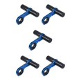 thumbnail image 1 of bedienty Mountain Bicycle Handlebar Extender Universal Handle Bar Speed Meter Holder Extension Bracket Adapter Outdoor Frame Blue Carbon Fiber 5Set, 1 of 6