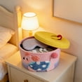 thumbnail image 6 of Honmine Hand Woven Storage Basket, Rope Covered Decorative Box with Lid, Cute Organizer for Snack and Toy Storage, Souvenir Gift Basket for Party and Home, 6 of 6