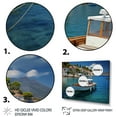 thumbnail image 3 of Designart "Greece Sporades Euphony" Greece Floater Framed Canvas Print, 3 of 7