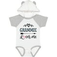 thumbnail image 3 of Inktastic Grammie Loves Me Arrow Childs Boys or Girls Baby Bodysuit, 3 of 5