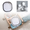 thumbnail image 1 of Compact Convenience: Foldable Basin Portable Plastic Washbasin Perfect for Camping Tailgating or Daily Use Sturdy Stylish & Easy To Store!, 1 of 5