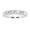 14K White Gold Plated 925 Sterling Silver, variant on 0.65 Ctw Round & Baguette Moissanite Wedding Bands Ring for Women 14K Rose Gold Plated 925 Sterling Silver Eternity Stacking Anniversary Wedding Promise Rings Jewelry Gift for Her D Color VVS1 9