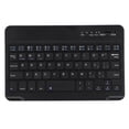 thumbnail image 1 of Sidaley Teclado Bluetooth inalámbrico de aleación de aluminio ligero delgado de 7-8 pulgadas para Android WIN negro Juegos de teclado y mouse para computadora, 1 of 6