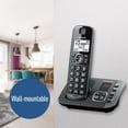 thumbnail image 5 of Restored Panasonic KX-TG3833M 3 Handset Black Cordless Phone, 5 of 7