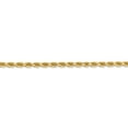 thumbnail image 3 of 14K Yellow Gold necklace Rope chain Diamond-cut 18 in 3.2 mm, 3 of 5