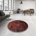 thumbnail image 3 of Ahgly Company Indoor Rectangle Traditional Maroon Red Persian Area Rugs, 2' x 5', 3 of 6