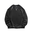 thumbnail image 2 of pstuiky Camisas de manga larga de invierno para hombre, Suéter deportivo informal de cuello redondo con bloques de color para hombre, suéter con bolsillo y manga larga, blusas de cuello redondo xxxl, 2 of 9