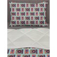 thumbnail image 3 of Hip Hop Comforter & Sham Bedding Set, Night Club Dj Equipments as Turntables Mixer and Speakers Pattern in Pastel Colors, 3 pcs Duvet Set Microfiber Filling Quilt, 5 Sizes, Multicolor, by Ambesonne, 3 of 4
