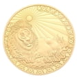 thumbnail image 2 of Moneda conmemorativa chapada en oro de constelación de 5 uds., regalo coleccionable (Leo), 2 of 7