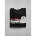 thumbnail image 3 of No Return Policy Funny Quote Sweatshirt Men -GoatDeals Designs, Male x-Large, 3 of 4