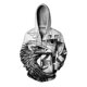 thumbnail image 4 of Sudadera con capucha holgada de otoño e invierno para hombre, sudadera con capucha para hombre, sudadera con estampado de águila genial para hombre, ropa Harajuku para hombre, 4 of 5