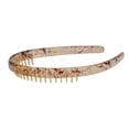 thumbnail image 5 of Diadema de peine de dientes de resina Diadema de plástico duro Tocado de moda para mujeres Accesorios para el cabello para mujeres / niñas, 5 of 5