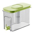 thumbnail image 1 of Dispensador de bebidas heladas Dispensador Dispensador Dispensador Contenedor Refrigerador Tetera Ahorrador Espacio de bebidas frías Contenedor de Verde, 1 of 9