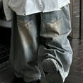 thumbnail image 3 of breaise Kids Boys Elastic Waist Ripped Jeans Washed Denim Wide Leg Ripped Denim Jean Age 2-14 Years, 3 of 8