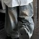 thumbnail image 4 of Odeerbi 2-14 Años Niños Pantalones Vaqueros de Piernas Anchas Rasgados Pantalones Vaqueros de Cintura Elástica de Color Sólido, 4 of 8