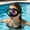 Black, variant on Swim Goggles with Nose Cover,No Hair Pull,UV Protection Wide View Plastic Swimming Goggles for 3-14 Kids Youth Adult