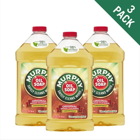 Murphy Oil Soap Wood Cleaner, Original - 32 fluid ounce, 3 pack