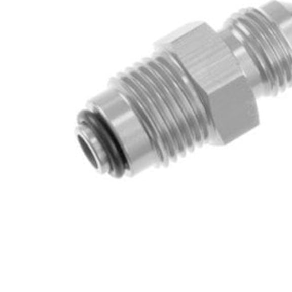 REDHORSE PERFORMANCE 6AN Male to 5/8-18 O-Ring Aluminum Clear