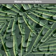thumbnail image 5 of Jungle Foliage Dog Crate Cover, Simplistic Continuous Palm Leaves in Green Monochrome, Easy to Use Pet Kennel Cover Small Dogs Puppies Kittens, 7 Sizes, Green Apple Green, by Ambesonne, 5 of 6