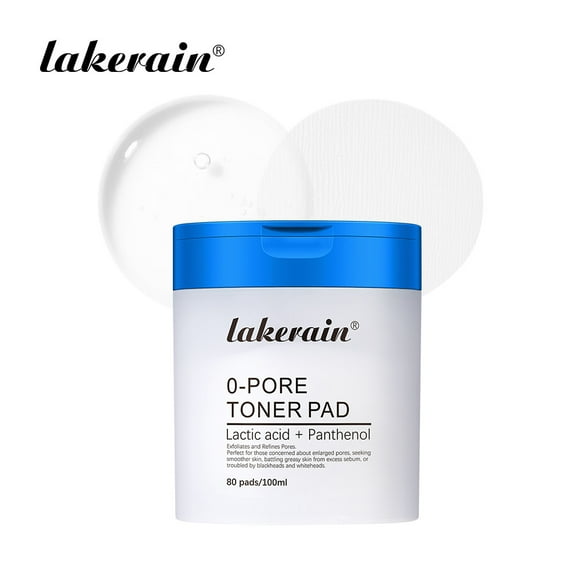 Zero Pore Pads 2.0, Dual-Textured Facial Toner Pads for Exfoliation and Pore Care with AHA Lactic Acid & BHA Salicylic Acid, Ideal for All Skin Types,Skin Care (80 Pads)