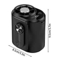thumbnail image 3 of Klonfd Portable Neck Hanging Fan With Gel Pads Personal Wearable USB Desk Fan For Home Travel Outdoor, 3 of 5