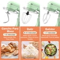 thumbnail image 3 of Batidora De Pedestal 3 En 1 Cebory, 6,5 QT Mezclador De Alimentos De 10 Velocidades, 3 of 6