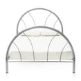 thumbnail image 4 of Furniture of America Miko Mattress Ready Metal Silver Full Kids Bed, 4 of 6