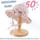 thumbnail image 3 of Bow Baby Girls Summer Hat Flower Toddler Girls Sun Hat Cotton Breathable Infant Hat, 3 of 5
