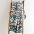 thumbnail image 3 of Levtex Home - Addie - Quilted Throw - 50x60in. - Paisley - Blue, Navy, Beige, White, and Grey - Reversible Pattern - Cotton Fabric, 3 of 4