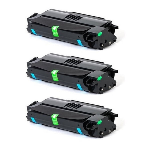 PrinterDash Compatible Replacement for OKI01240001_3PK - Black