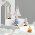 thumbnail image 2 of Brushed Glass Ornaments, Wire-wrapped Christmas Tree Desktop Decorations, Gifts, 2 of 5