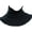 Black-4, variant on Knitted Collar Scarves for Women Detachable Fake High Collar Scarves Lapel Wrap Zipper Choker for Off Shoulder Clothing