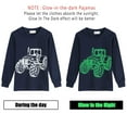 thumbnail image 3 of FEDPOP Toddler Boys Cars Pajamas Glow in the Dark Graphic Sleepwear Kids Cotton Pjs Clothes 5T, 3 of 8