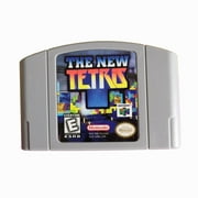 The New Tetris Video Games Cartridge Card for N 64 Us Version