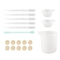 thumbnail image 2 of Silicone Measuring Cup Tool Kit,Silicone Measuring Cup Tool Epoxy Resin Mixing Tool Kit Finger Gloves Pipettes Resin Mixing Tools Ultimate Reliability, 2 of 8
