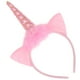 thumbnail image 3 of KAKOWELY diadema de unicornio de dibujos animados con orejas de gato, diadema brillante para niñas., 3 of 4