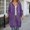 C-Purple724, variant on JIAYUE Womens Outerwear Jacket Solid Color Long Sleeve Relaxed Fit Zipper Overcoat Hooded with Pockets For Women Cool Weather Soft Wear