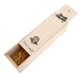 thumbnail image 4 of Noref Retro Red Wine Bottle Box Portable Delicate Wooden Storage Container Gift Case Decoration,Wine Gift Box,Red Wine Case, 4 of 8