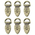 thumbnail image 1 of Bolso Lateral Broche Hebilla 6uds Metal Colgante Forma Hoja Tono Bronce Unique Bargains, 1 of 5