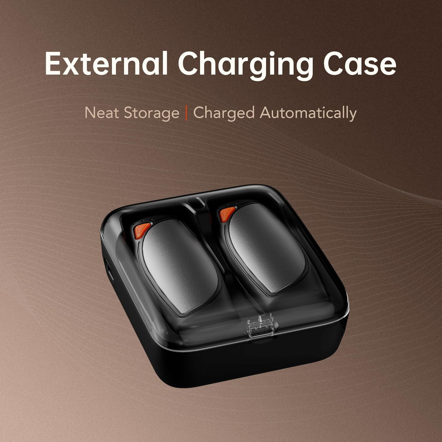 Hand Warmers Rechargeable 2 Packs, Double Sided Heating with AI Charging Case, 14000mAh Electric Hand Warmer Long Lasting, Portable Heater Gifts for Christmas,Outdoor,Camping,Hunting Gear