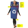 thumbnail image 4 of Rasta Imposta Blue Recycling Bin Halloween Costume, Unisex, Adult, One Size, 4 of 4