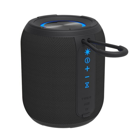 Bdday Bluetooth Audio Cloth Speaker Plug-in Mini Stereo Outdoor Bluetooth Speaker Stylish External Light Long Battery Life Device Interconnection
