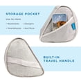 thumbnail image 4 of LapGear Book Pillow, Almond, 4 of 4