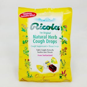 (2x) Ricola, The Original Natural Herb Cough Drops, 21 Ct. - 08/16/2018+