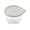 Gray, variant on NUOKO Small Glass Bowls with Lids, Mini Glass Prep Bowls, Stackable Small Food Storage Containers for Spices Seasonings Leftovers Dips Dessert Reusable Plastic Food Containers with Airtight