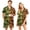 Green, variant on JULMCOMO Couples Matching Pajamas Full Maple Leaf Print Soft Lounge Two Piece Sets Autumn Print Elastic Waist Comfy Fall Festival Shorts Red-Men 2XL