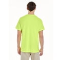 thumbnail image 5 of Gildan Hi-Vis Safety Pocket T-Shirt, Men's Work Wear, Green & Orange Mix Pack of 6, 2XL, 5 of 5