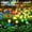 Colorful 8LED*6IN1, variant on Slssqhz Solar Garden Lights Outdoor Upgraded Fairy Firefly Lights Waterproof Lights for Patio Pathway Decor