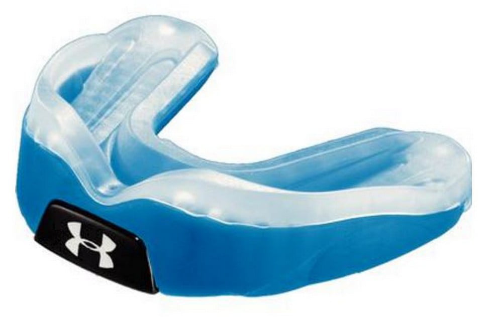 Under Armour Flavor Blast Strapped Mouthguard Blue-Berry R-1-1552 