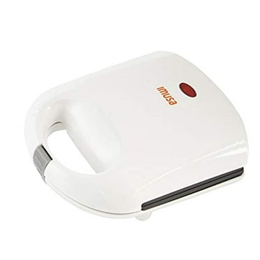 IMUSA 2-Slot Electric Arepa Maker, 9-3/4" x 9-5/8" x 4-3/8", White